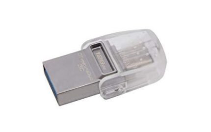 Kingston Digital 128GB Data Traveler Micro Duo USB