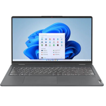 Lenovo FLEX 5 16IAU7 2-IN-1 CONVERTIBLE Core™ i7-1255U 512GB SSD 16GB 16" 2.5K (2560x1600) TOUCHSCREEN IPS WIN11 STORM GREY Backlit Keyboard FP Reader | 82R80002US