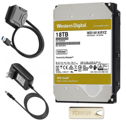 WD 18TB Gold Enterprise Class SATA Hard Drive WD 181KRYZ