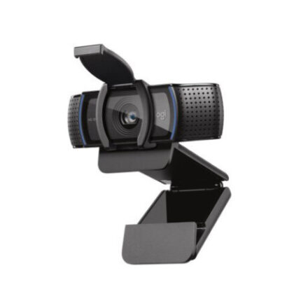 Logitech C920S PRO HD Pro Web Cam, Full HD 1080p video calling with stereo audio