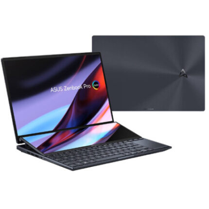 ASUS ZenBook Pro 14 Duo OLED  Brand New UX8402VV-PS96T  Intel Core i9-13900H (2.6GHz - 5.4GHz), 32GB LPDDR5 RAM, 1TB M.2 PCIe SSD,  NVIDIA GeForce RTX 4060 8GB,  14.5" OLED Touchscreen  (2880 x 1800) , Backlit KB,  Win 11 Home