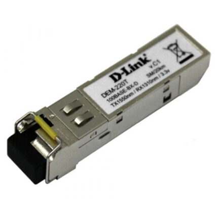 D Link (DEM-220T) 100Base-BX-D Single-Mode 20KM SFP Transceiver