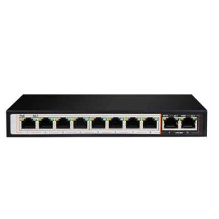D Link DGS-8GE PoE+ 2GE Uplink 250m PoE Switch