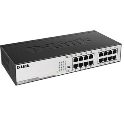 D Link DGS-1016D 16-Port Gigabit Unmanaged Desktop Switch