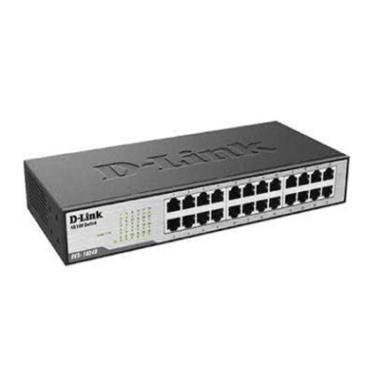 D Link DES1024D 24-Port Fast Ethernet Unmanaged Desktop Switch