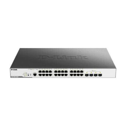 D Link(DGS-3000-28XMP) 28-Port Layer-2 Managed Gigabit Switch