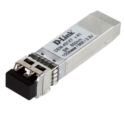D Link (DEM-431XT) 10GBASE-SR SFP+ Multi-Mode Transceiver (300m)