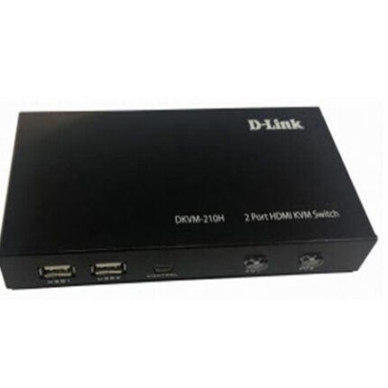 D Link (DKVM-210H) 2-Port KVM Switch with HDMI and USB Ports