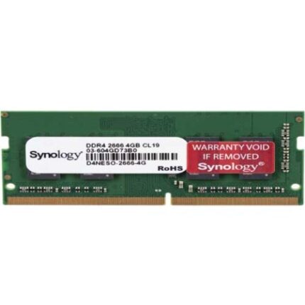 Synology (DRESO-2666-4G) 4GB DDR4 2666 MHz Non-ECC SO-DIMM Memory Module