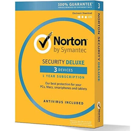Norton by Symantec Deluxe 3.0AR 1 User 3 Devices 1 Year