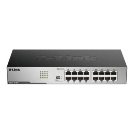D Link DES-1016D 16-Port Fast Ethernet Unmanaged Desktop Switch