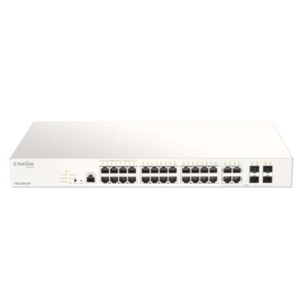 D Link (DBS-2000-28MP) 28-Port Nuclias Cloud-Managed PoE Switch