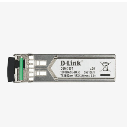D Link (DEM-330T)Gigabit WEM (BiDi) Single Mode 10Km SFP Transceiver