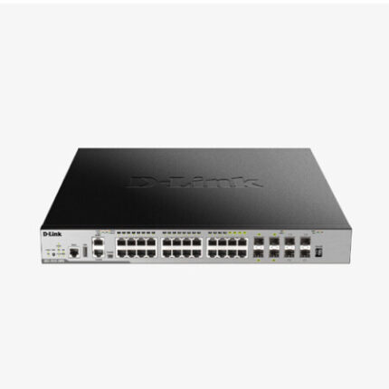 D Link (DGS-3630-28PC) 28-Port Layer 3 Stackable Managed PoE Gigabit Switch