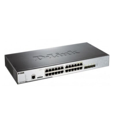 D Link (DWS-3160-24TC)20 Port Gigabit Unified Wireless Switch,4 Gigabit Combo BASE-T/SFP Ports