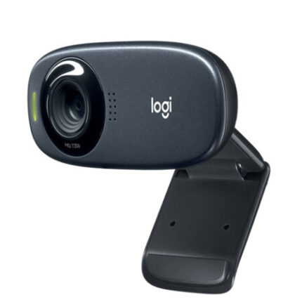Logitech C310 HD Webcam, Black