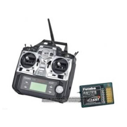 FUTABA 2.4GHz FASST 7CH REMOTE CONTROLLER W/ R617FS Receiver