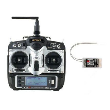 JR XG7 2.4GHz 7CH RC W/ RG831B RECEIVER