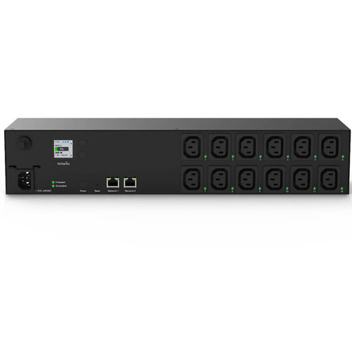 ECP212-INT Cloud Managed 2U 10A Smart PDU with 12 Metered Outlets