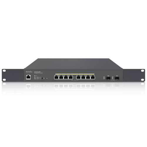 ECS2510FP Cloud Managed 8-Port 240W PoE+ Multi-Gig 2.5 Gb Switch