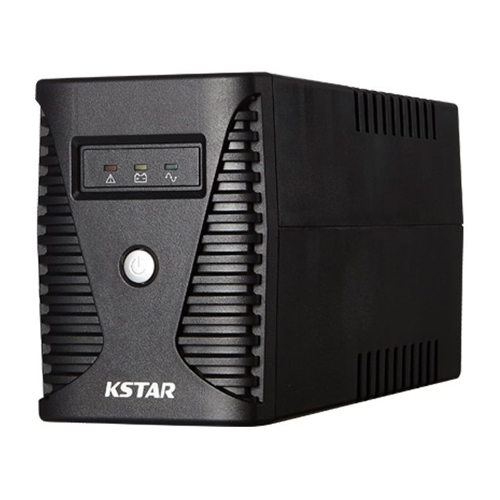 UA60 600VA/360W Line-interactive UPS,PF0.6,plastic case with inbuilt 1 PC of 7Ah battery,UK type input power cord LED display,with IEC type output sockets