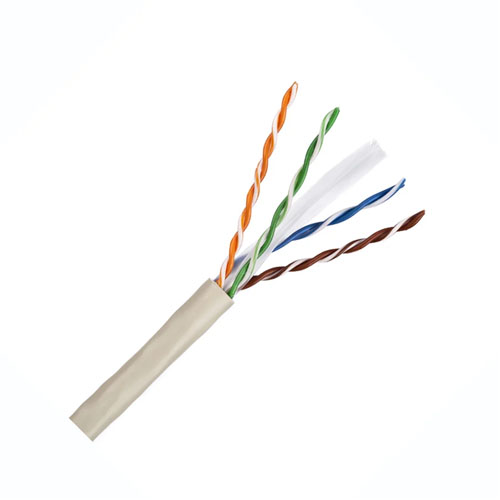 HLZ-C6U0424E-01GY HUBNETIX LANLINE CAT6 U/UTP 4 PAIR PVC UNSHIELDED CABLE GREY 305M