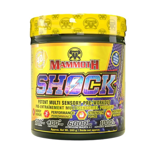 Mammoth Shock 260g 40 Servings