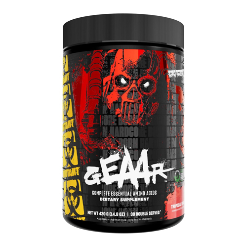 Mutant GEAAR - 9.4g of EAA Powder + Arginine, 7g BCAAs, 4g Leucine, Electrolytes, Coconut Water, 30 Servings - Fruit Punch