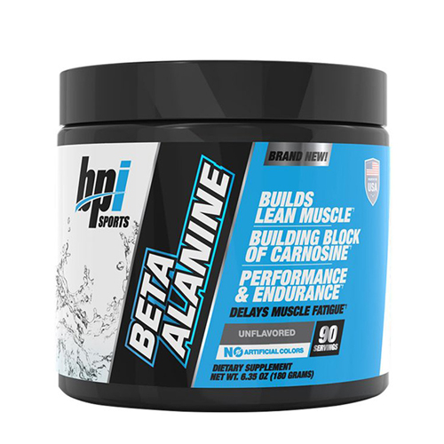 BPI Sports Beta Alanine, Unflavored, 90, Builds Lean Muscle