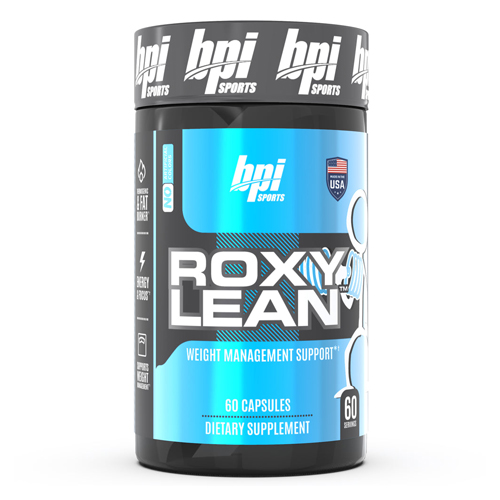 bpi Roxylean High Potency Fat Burner, 60 Capsules, Supports Weight Loss, Increased Energy, Boost Performance,