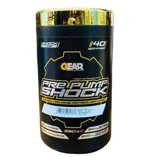 GEAR PRE PUMP SHOCK POWERFUL SUPPLEMENT